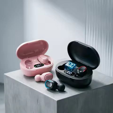 Original E7S Wireless Bluetooth Headset with Mic LED Display Earbuds TWS Earphone Bluetooth Headphon
