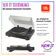 JBL Spinner BT Bluetooth Turntable|Vinyl Record Player|1Year Warranty|Aluminum tonearm|Comparable to Audio Technica&amp;Sony