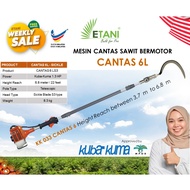 PROMOSI MINGGUAN   TOP SALE  MESIN CANTAS SAWIT BERMOTOR - CANTAS 6L CAPAIAN POKOK 22 KAKI ,STOCK KI