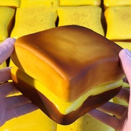Super Soft Toast King Stress Relief Toy - Slow Rise Squishy Bread With Butter & Cream Scents, V1k9