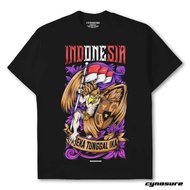 Indonesian Independence Day T-shirt 17 August Art 8 Men Women Unisex Cotton Combed
