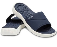 Crocs Reviva Slide รองเท้าแตะสวม Women Sandal รองเท้าแตะผู้หญิง รองเท้าแตะสวม รองเท้าเพื่อสุขภาพ รอง