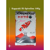 10kg Kagayaki Hi-Spirulina Koi Food L-Size News Packaging