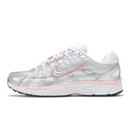 Nike Casual Shoes Wmns P-6000 Women's Silver Pink Retro Cushioning Sneakers [ACS] BV1021-108
