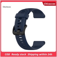 ChicAcces Silicone Watch Band Strap for  Forerunner 945/935 Fenix5/5Plus Quatix5