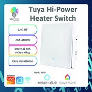 🇸🇬 SMART TECH® Tuya Smart Heater switch 20A / Boiler Switch  4400W / High Power Water Heater switch