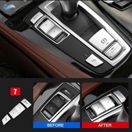 Fit for BMW 5 6 7 Serie F10 F07 Chrome Handbrake Auto H Left Switch Button Cover
