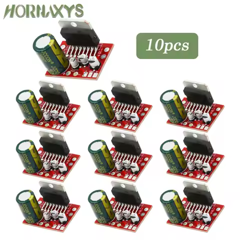 DLHiFi Amplifiers Audio Amplificador TDA7379 CD7379 Power Amplifier Board 38W X 2 DC Stereo Amp Dual
