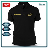 Polo T Shirt Sulam Alpine Racing Riding Bicycle Motorbike Motorcycle Motorcross Superbike Bike MotoG
