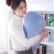 Sea Whale Plush Toy Large Pillow Shark Sleeping Cushion Sea Whale Small Pendant Plush Toy