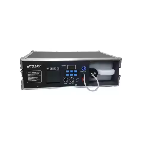1500W Mist Haze Machine with Flight Case 1500W haze Machine LED Stage Lighting Effect Dj Club DMX Co