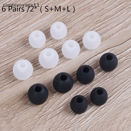[Range11] 6 Pairs/2*(S+M+L) universal in-ear earphone headphoe earbuds silicone rubber [VN]