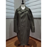 UNIQLO green army long coats waterproof L 8138