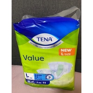 [Bundle of 4 packs] TENA Adult Diapers Value Plus (Size : Medium (M) OR Large (L)) 10 pcs/pack