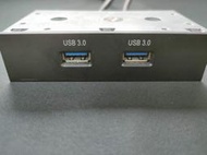 USB3.0 前置面板 19pin 轉換2個 USB 3.0