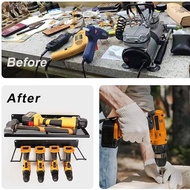 [A&B] Iron Hand Electric Drill Ra Screwdriver Tool Ra Wall Mounted Rechargeable Drill Storage Ra Gar