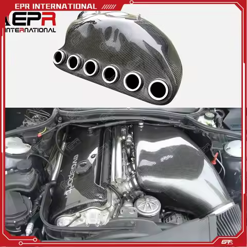 For BMW E46 M3 3 Series(2000-2006) 2 Door Coupe Convertible Carbon Cool Air Intake Box Carbon Fiber 
