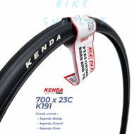 KENDA Outer Tire 700 x 23c 700x23c K191 Fixie Racing Roadbike Bicycle Tyre