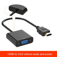 1080P HDMI to VGA Video Converter Adapter Cable For PC Laptop to Projector Displayer HDTV 1080P HDMI
