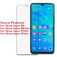 2PCS HD Tempered Glass for Sharp Aquos Wish3 R8 Pro Clear Screen Protector Ultra Thin for SHARP Wish
