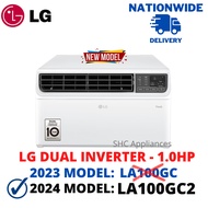 LG 1.0 HP LA100GC2 (2024 model) DUAL INVERTER WINDOW TYPE AIRCON