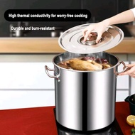panci dandang bakso stockpot panci stainless 40cm dan 35cm