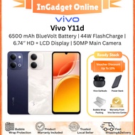 [Promo] Vivo Y11d 4G | 6.74'' HD+ LCD Display | 6500mAh Battery | 44w FlashCharge | Original Set
