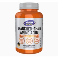 NOW Sports Branched Chain Amino Acids​​ 120 Veg Capsules 