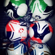 Bola tendang plastik / bola panda ukuran Large / mainan anak / sepak b