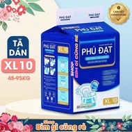 (50 pieces) Phu Dat diapers ML10 XL10 ML20 XL20 super absorbent Phu Dat diapers Phu Dat diapers Phu 