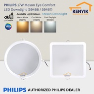 PHILIPS 17W Meson Eye Comfort  LED Downlight (59466 / 59467)