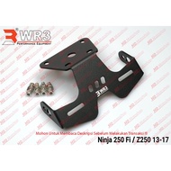 Plate Holder Tail/ WR3 Ninja 250 FI Z250 13-17Tidy