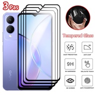 For Vivo Y17s VivoY17s Y 17s 4G 2023 Screen Protector Anti Scratch 9H Hardness Full Cover Clear Tempered Glass HD Film Protective Glass