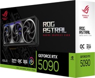 ASUS ROG Astral GeForce RTX™ 5090 OC Edition Gaming Graphics Card (PCIe® 5.0 32GB GDDR7 HDMI®/DP 2.1