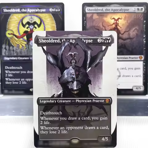 DMU CLB HOLO5-Ⅰ01 Tcg cards proxy magical Sheoldred, the Apocalypse Ancient Copper Dragon Jeska's Wi