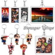 Stranger Things Season 5 Eleven Demogorgon Keychain Pendent Dustin Acrylic Keychain Decorations