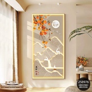 Lucky Persimmon Entrance Painting Lamp Painting Hallway Corridor Aisle Hanging Painting Fancy Right 