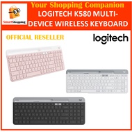Logitech K580 Multi-Device Wireless Bluetooth USB Unifying Receiver Keyboard Compatible Windows Mac 