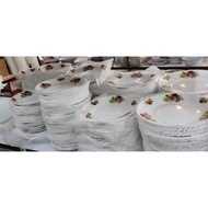 Opal Dinner plate/Soup plate/soup bowl/Bowl/pinggan Makan /mangkuk /mangkuk lauk