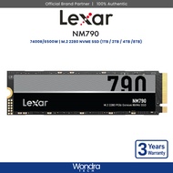 [FAST SHIP] LEXAR NM790 | 7400R/6500W | M.2 2280 NVME SSD (8TB) (LEXAR-LNM790X008T-RNNNG)