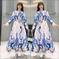 Bangkok Gamis Imported floral Dress