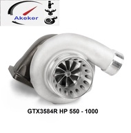 GTX3584R GTX3584 GTX Turbo Billet Compressor Wheel Vband A/R .82 T3 Dual Ceramic Ball Bearing เทอร์โ