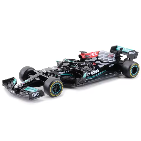 Bburago 1:43 2021 F1 Redbull Honda F1 W12 Perez /33 Max Turkish White Painting Formula Racing Diecas