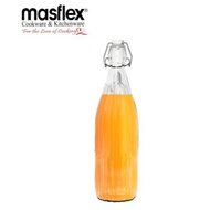 Masflex Glass Hermetic Bottle 1L