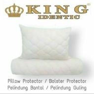 King identical Pillow Protector / Bolster Protector. (Protector Bolster Protective/)