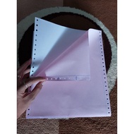 Continuous Form Paper 2 Ply HVS A4 Full 100 Sheets