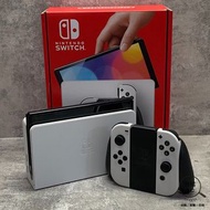 『澄橘』NS 任天堂 Nintendo Switch OLED 白 二手 盒裝《歡迎折抵》A69616