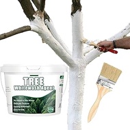 XIRUJNFD Tree Whitewash Agent, Tree Trunk Paints, 3-in-1 Tree Guard Paint, Tree Paint Protection for