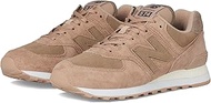 Women's WL574 Core Plus Collection Sneaker, Flat Taupe/Mushroom/Sea Salt, 11