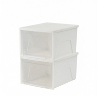 IRIS OHYAMA | กล่องเก็บรองเท้ากันน้ำกันฝุ่นใส